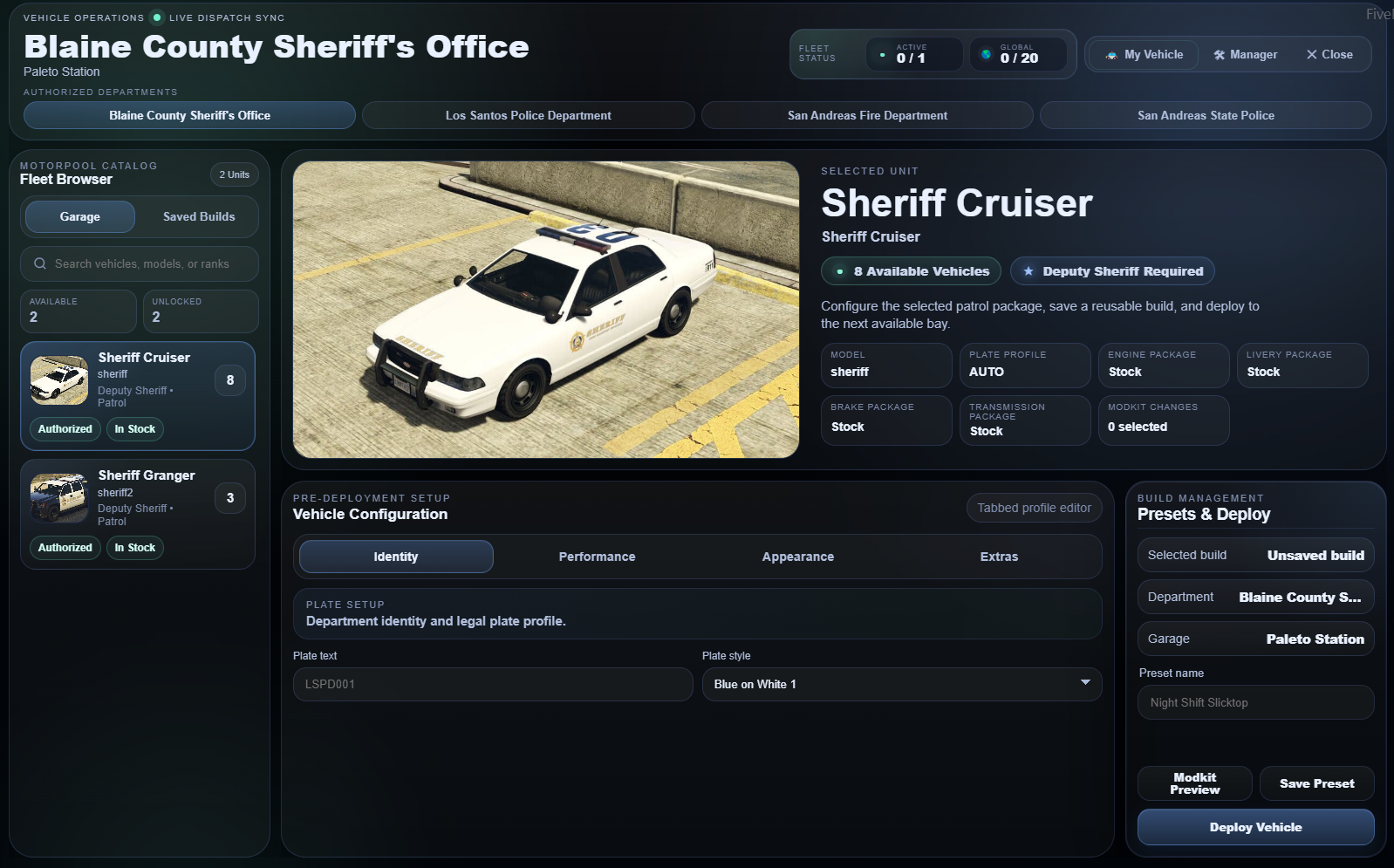 SimplePoliceGaragev2 product banner