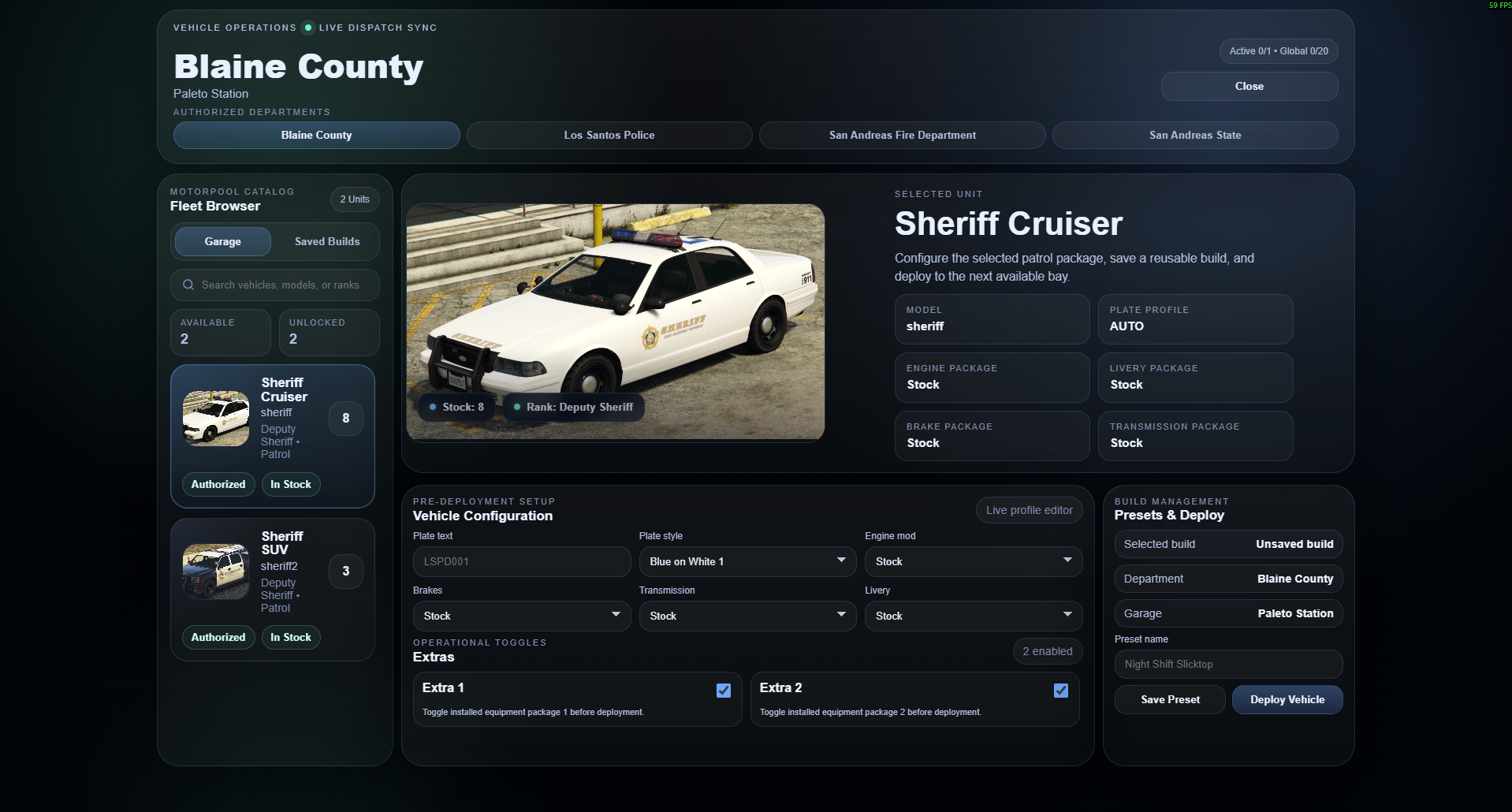 SimplePoliceGaragev2 product banner