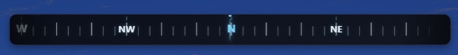 Custom On-Screen Compass UI